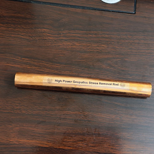 Geopathic Stress Removal Rod (9 Inches) - Copper- Dshape
